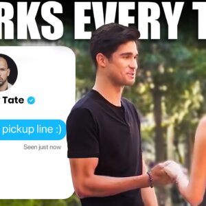 Using Andrew Tate's Pickup Line - Day 3